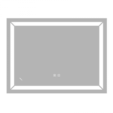Зеркало Kubix MR-04-80/REVERSE/LED/Touch/Anti-fog/Димер/регулятор яркости/800x600 (ZX6054)